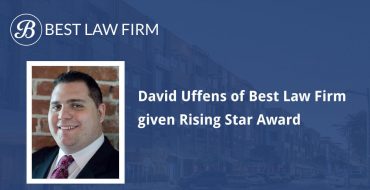 David Uffens of Best Law Firm given Rising Star Award